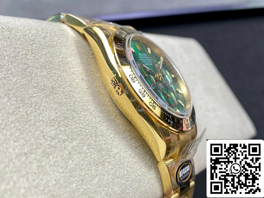 Rolex Daytona M116508-0013 1:1 Mejor edición BT Factory esfera verde