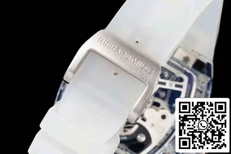 Réplica Richard Mille RM26-01 Tourbillon 1:1 Mejor Edición RM Factory Correa Blanca