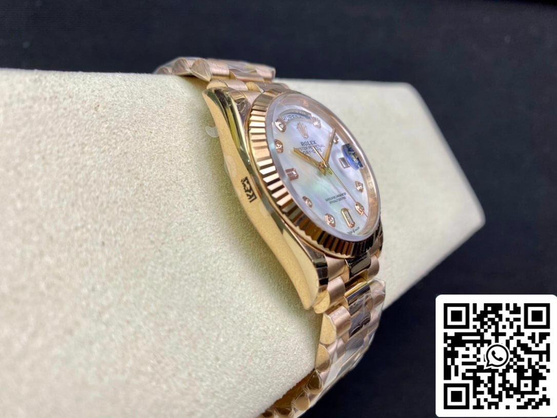 Rolex Day Date M128235-0029 1:1 Best Edition EW Factory in oro rosa