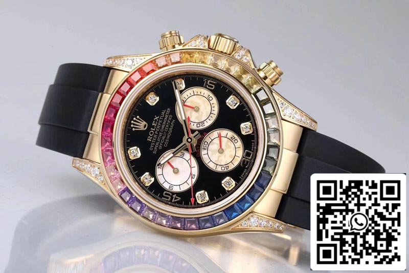 Rolex Daytona 116598RBOW 1:1 Best Edition BL Factory Oro Giallo Svizzero ETA4130