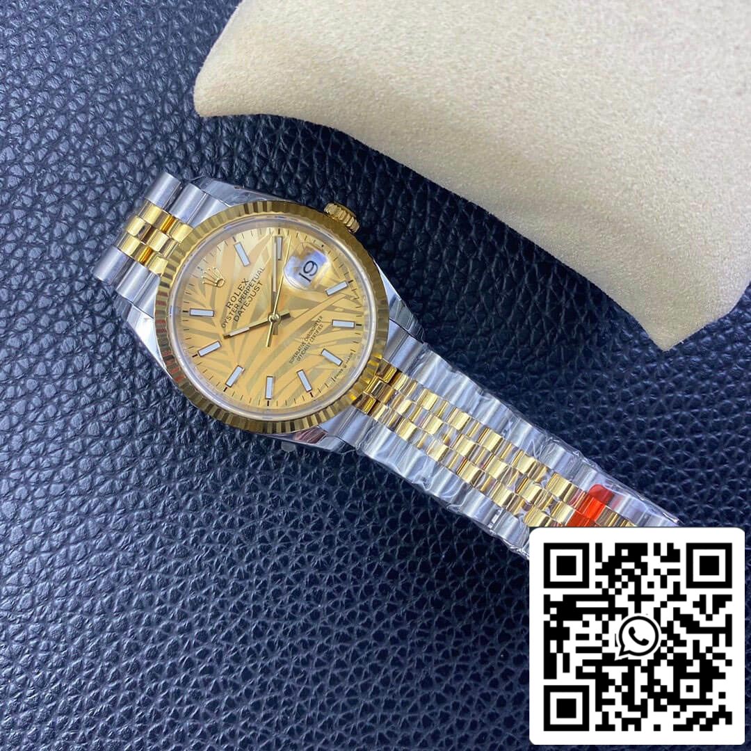 Rolex Datejust M126233-0037 1:1 Best Edition EW Factory Yellow Gold