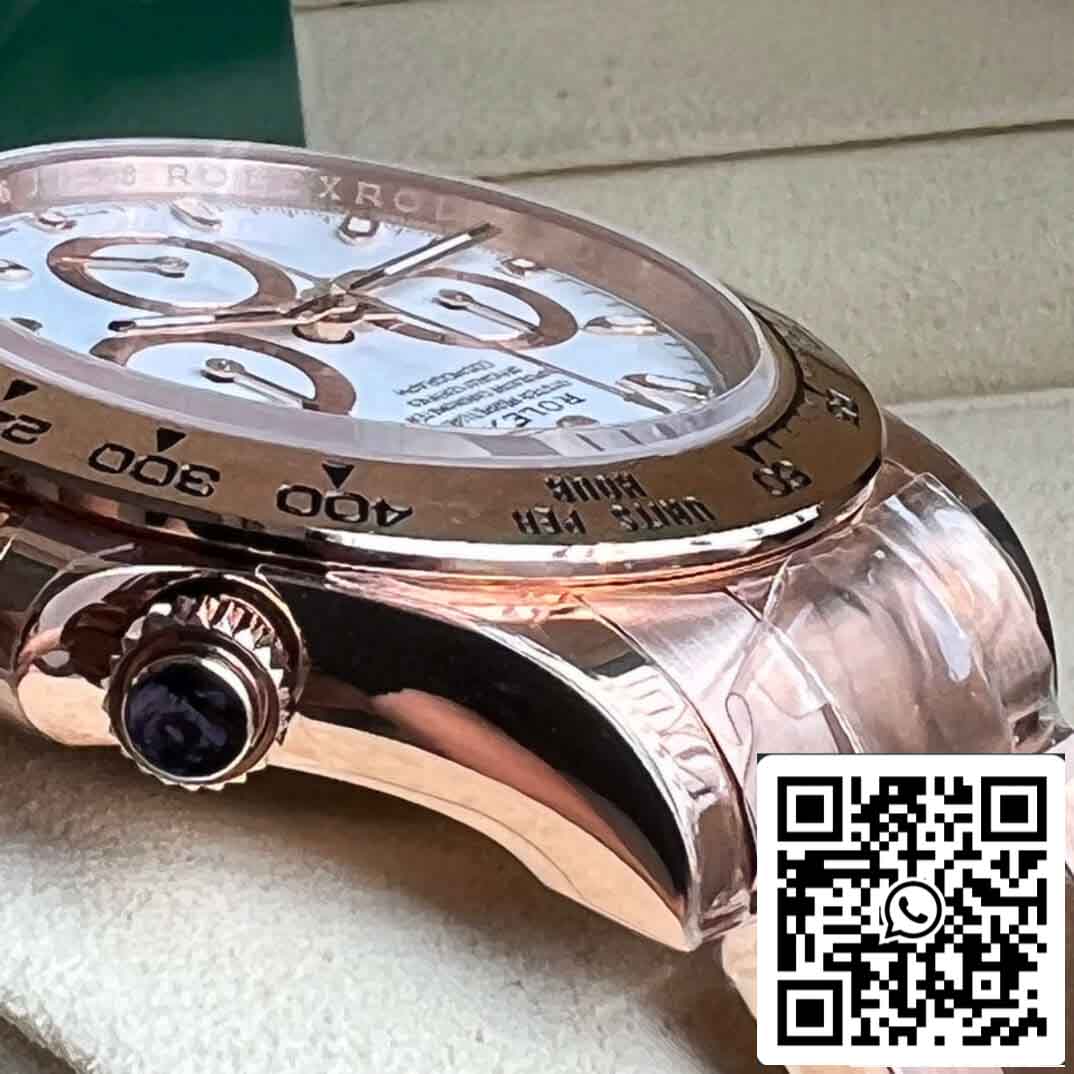 Replica Rolex Daytona M116505-0010 Migliore edizione 1:1 BT Factory in oro rosa