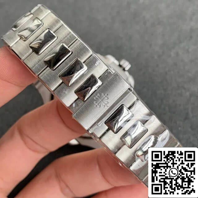 Patek Philippe Nautilus 5711/1A-011 1:1 Mejor edición GR Factory esfera blanca