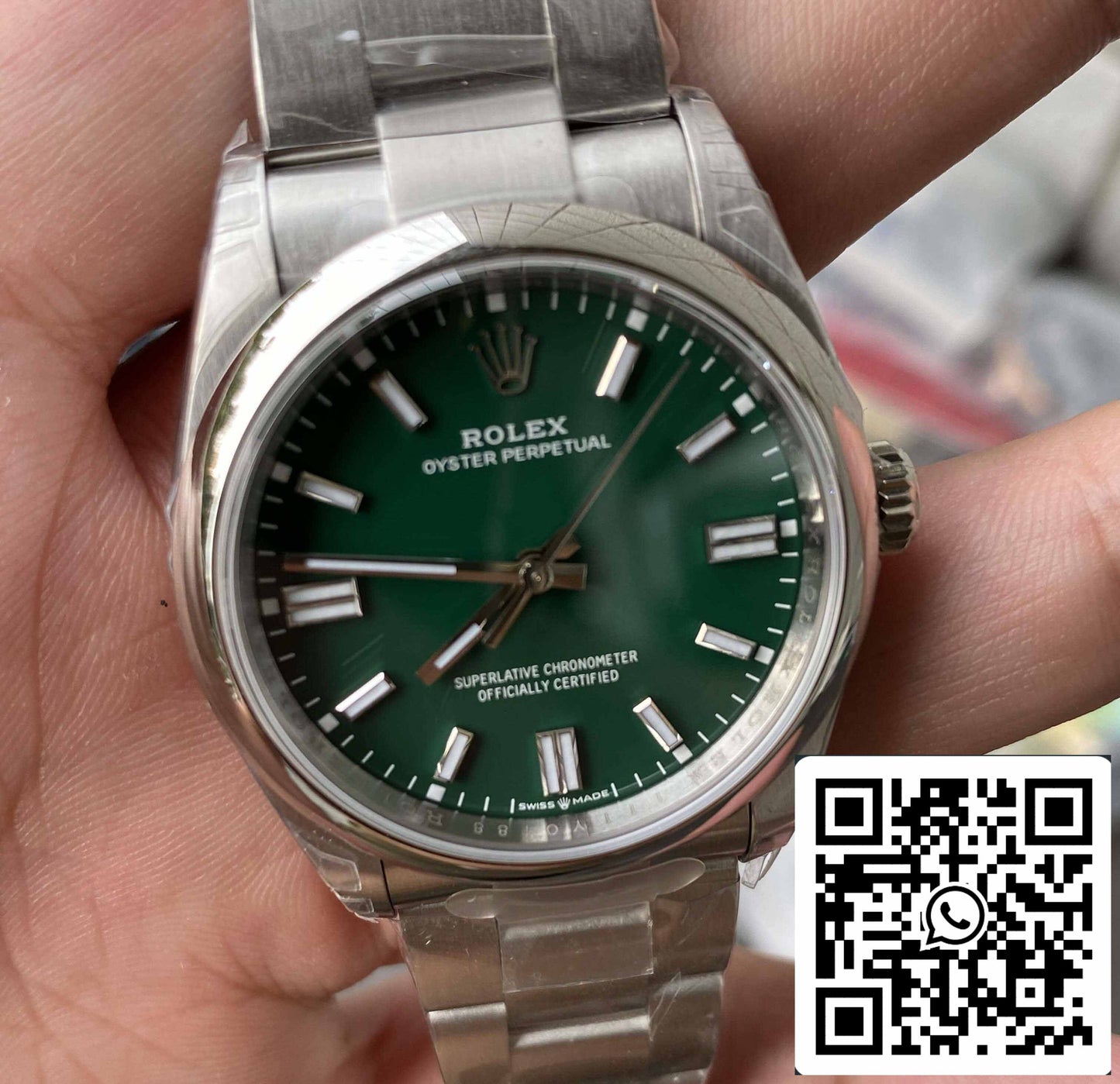 Rolex Oyster Perpetual 41MM M124300-0005 1:1 Migliore edizione VS Factory Acciaio inossidabile