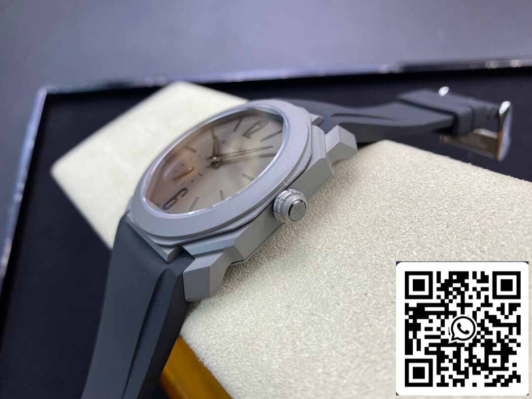 Bvlgari Octo Finissimo 1:1 Best Edition BV Factory V2 Rubber Strap