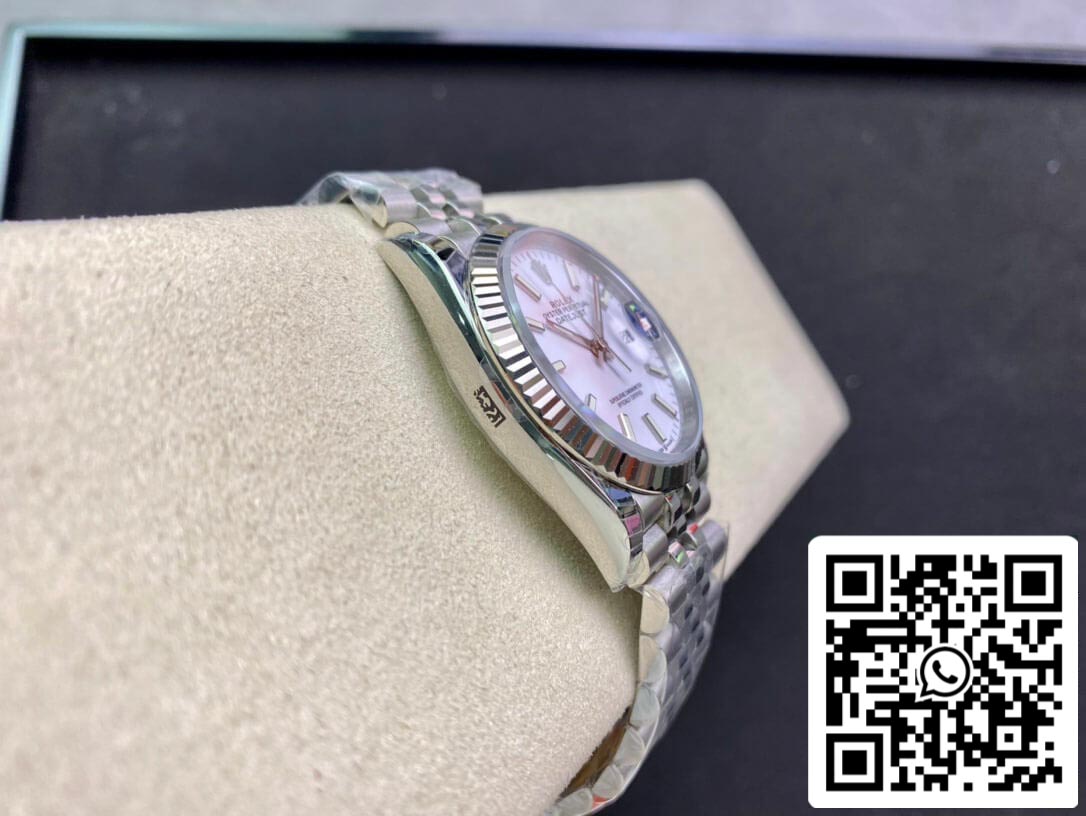 Rolex Datejust 36MM 1:1 Best Edition EW Factory Quadrante bianco