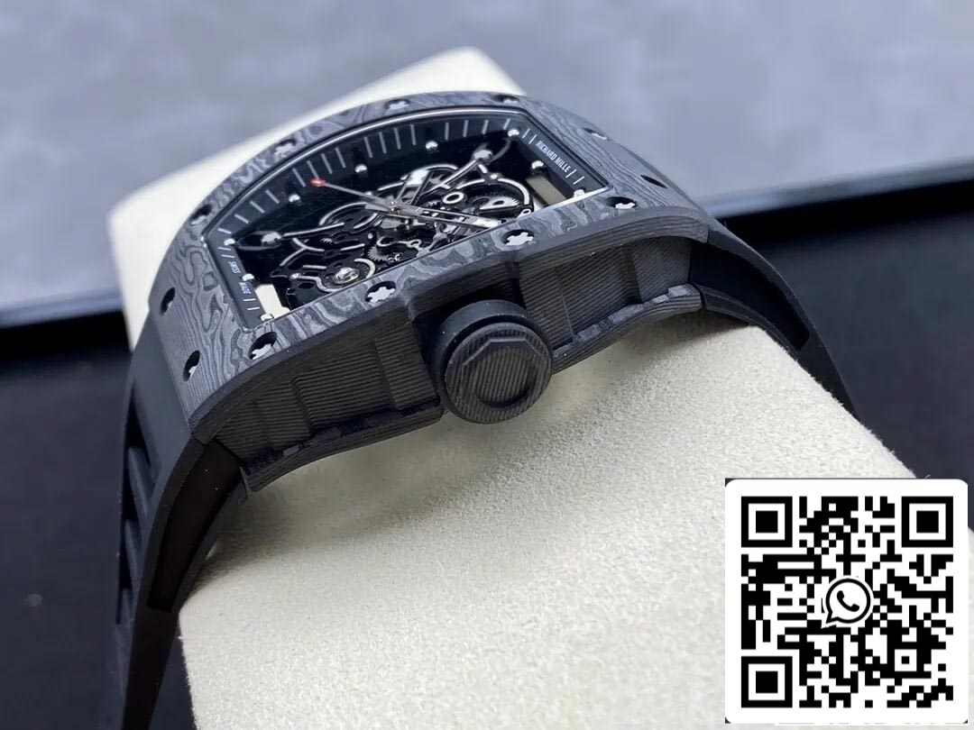 Richard Mille RM-055 1:1 Mejor Edición BBR Factory Fibra de Carbono