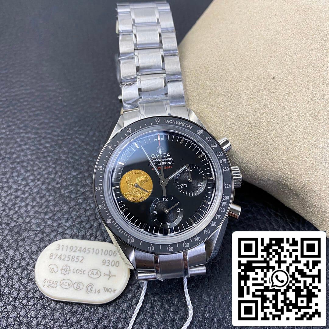 Omega Speedmaster 311.90.42.30.01.001 1:1 Best Edition OM Factory quadrante nero