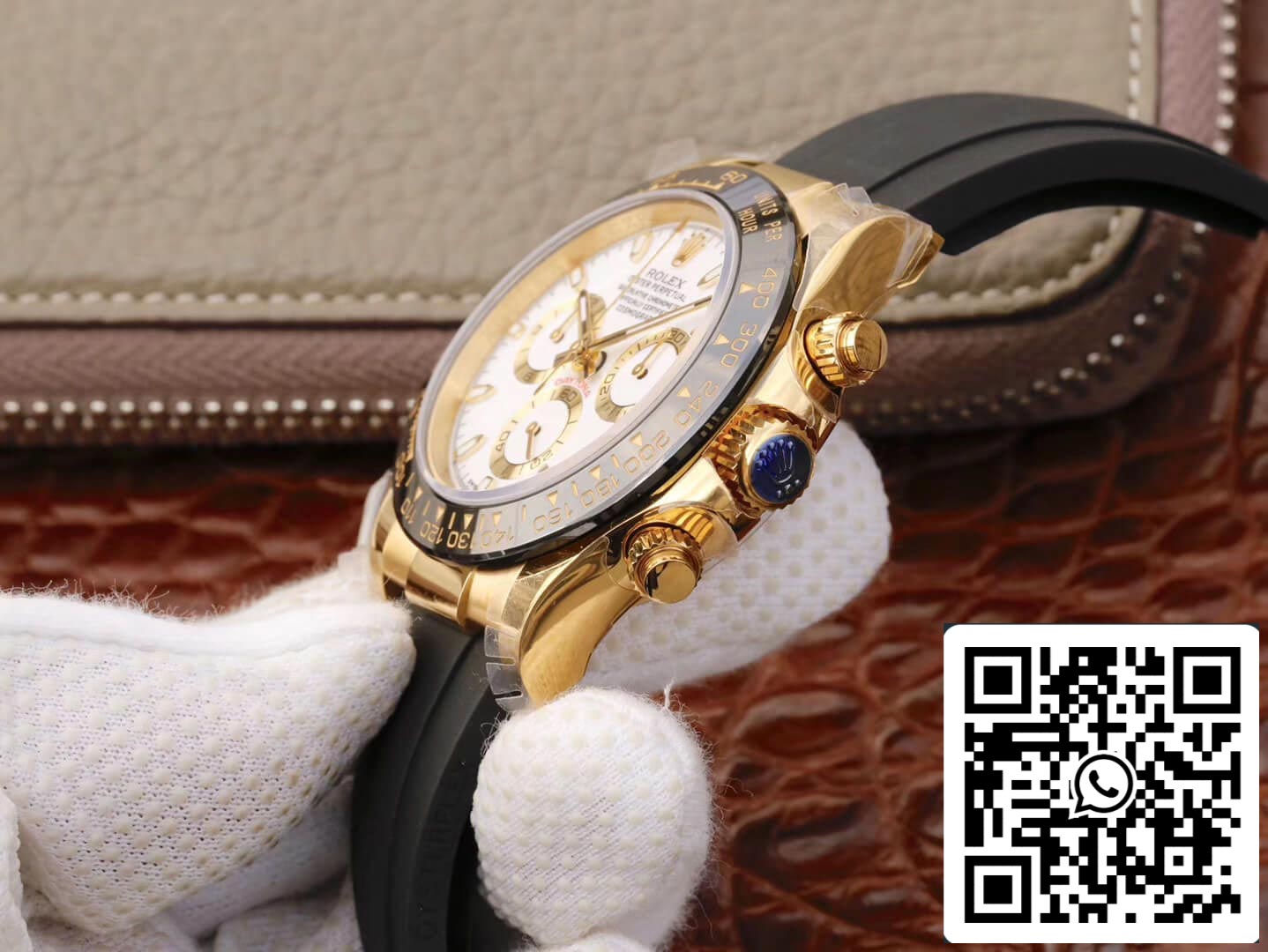 Rolex Daytona Cosmograph M116518ln-0041 1:1 Best Edition JH Factory Lunetta in ceramica