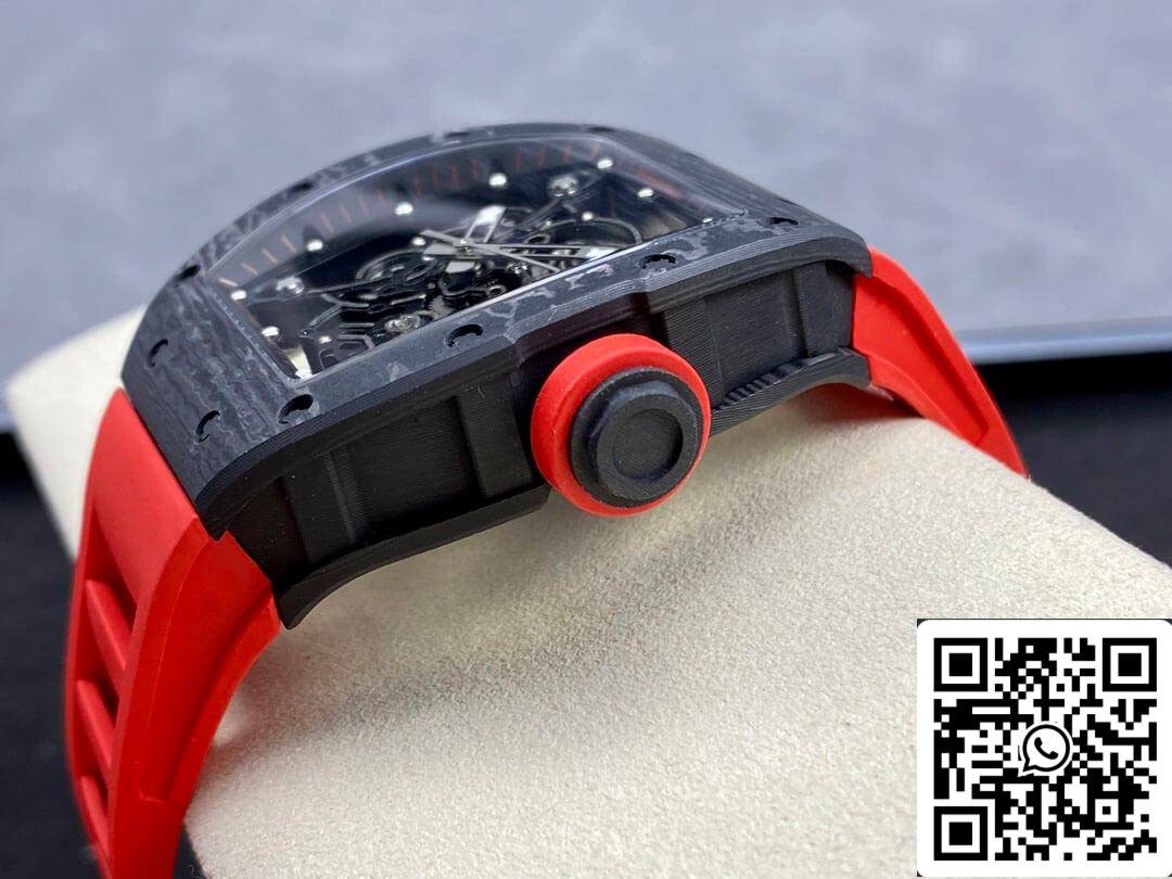 Richard Mille RM-055 Cinturino rosso di fabbrica BBR in scala 1: 1 della migliore edizione