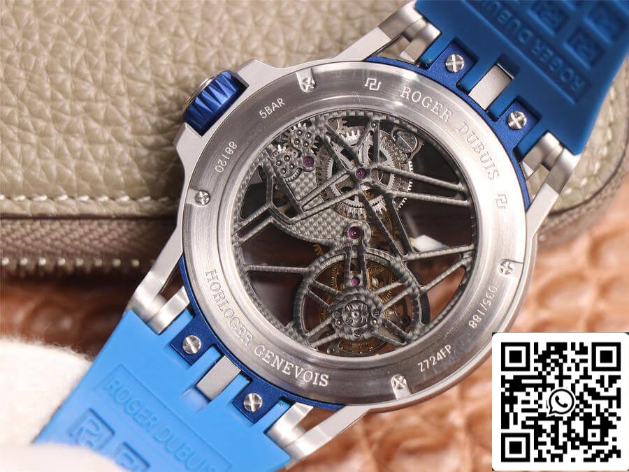 Roger Dubuis Excalibur Spidr RDDBEX0479 1:1 Best Edition JB Factory Tourbillon Skeleton Dial