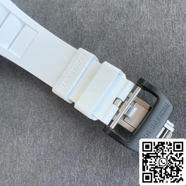 Richard Mille RM35-02 Cinturino bianco in fibra di carbonio KV Factory V3 1: 1 della migliore edizione