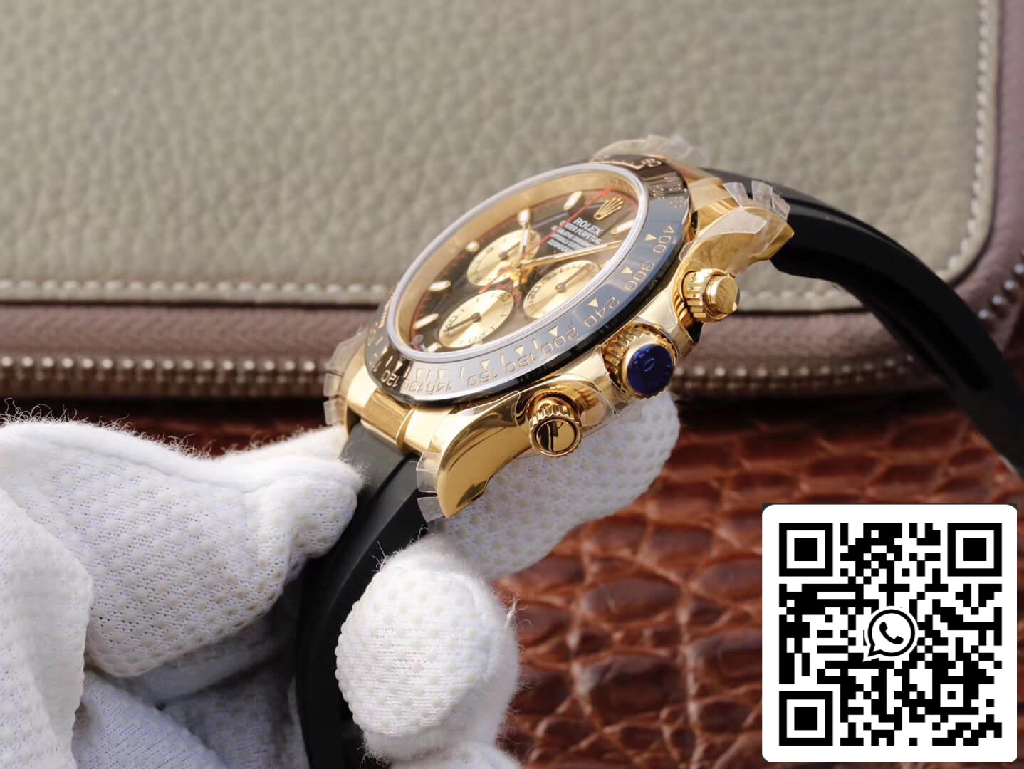 Rolex Daytona Cosmograph M116518ln-0047 1:1 Best Edition JH Factory Yellow Gold Chronograph