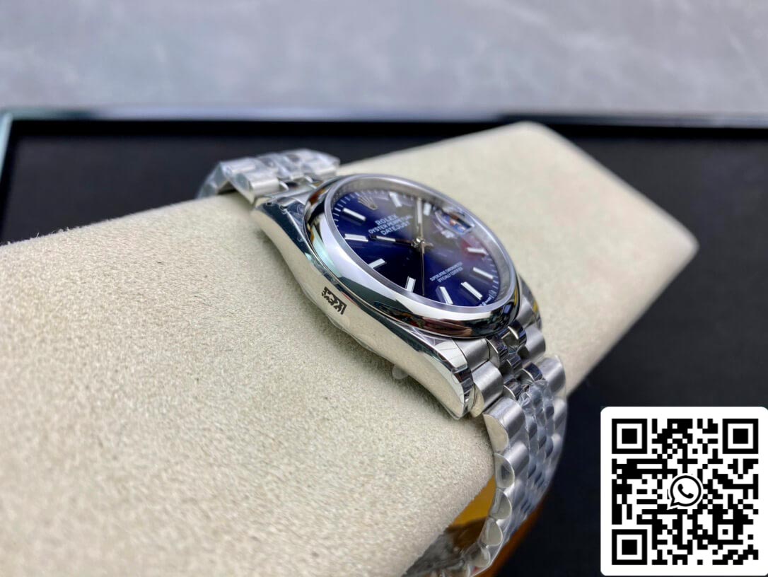 Rolex Datejust M126200-0006 1:1 Best Edition EW Factory Quadrante blu