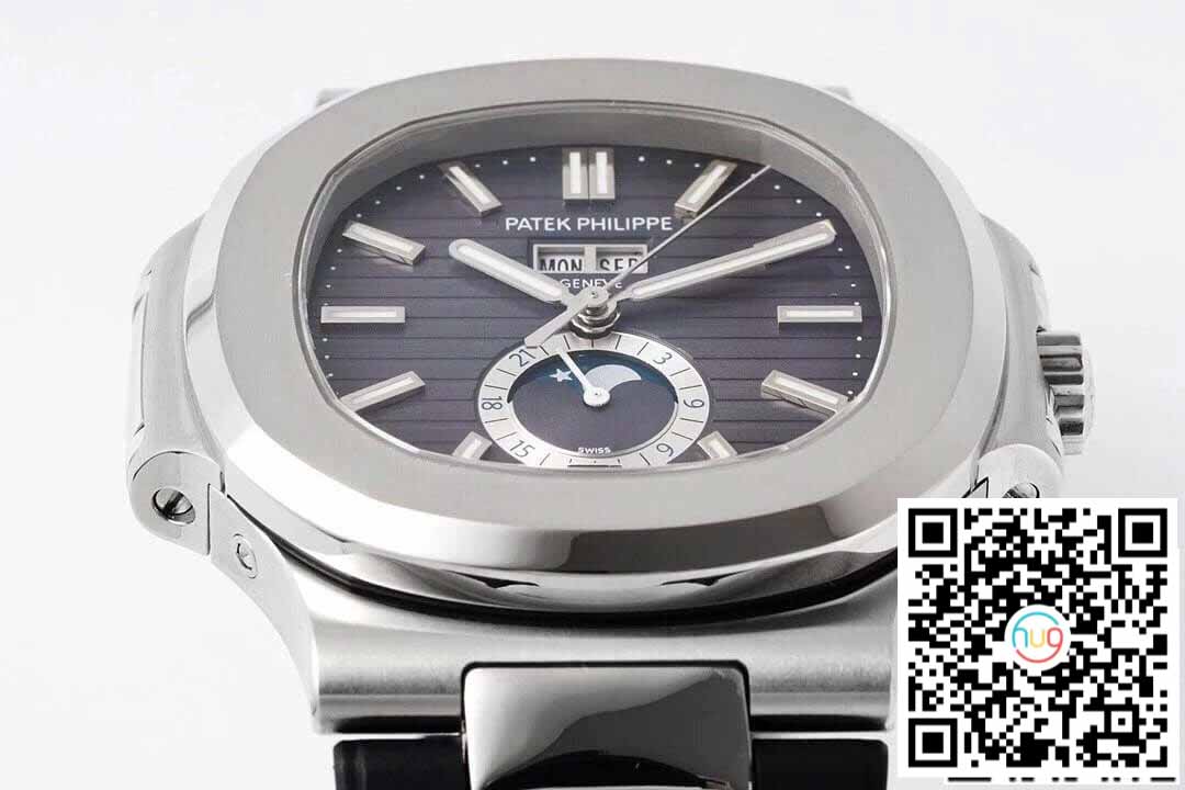 Patek Philippe Nautilus 5726A-001 Cinturino in caucciù di fabbrica PPF della migliore edizione 1: 1