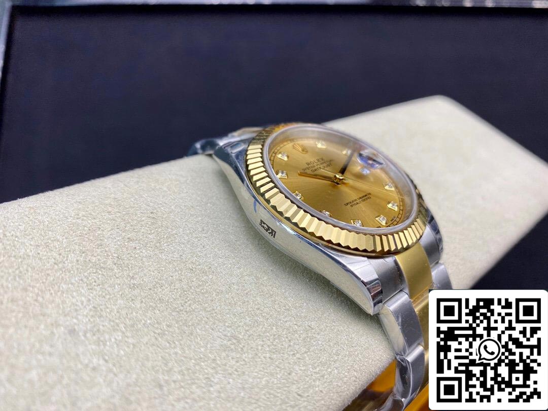 Rolex Datejust M126333-0011 1:1 Mejor Edición EW Factory Esfera Champán