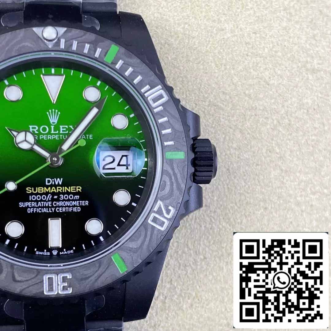 Rolex Submariner 1:1 Mejor Edición VS Factory Esfera Verde Degradada