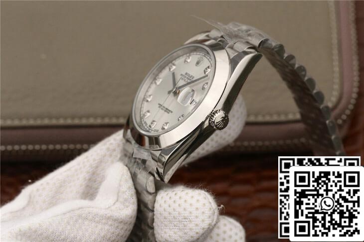 Rolex Datejust M126300 1:1 Mejor edición EW Factory Esfera engastada con diamantes