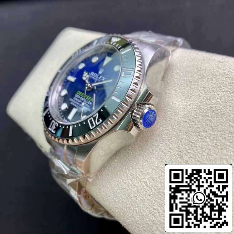 Rolex Deepsea Sea-Dweller 116660 “D-BLUE” AR Factory 1:1 Mejor Edición Suizo ETA3135 Esfera Azul/Negra