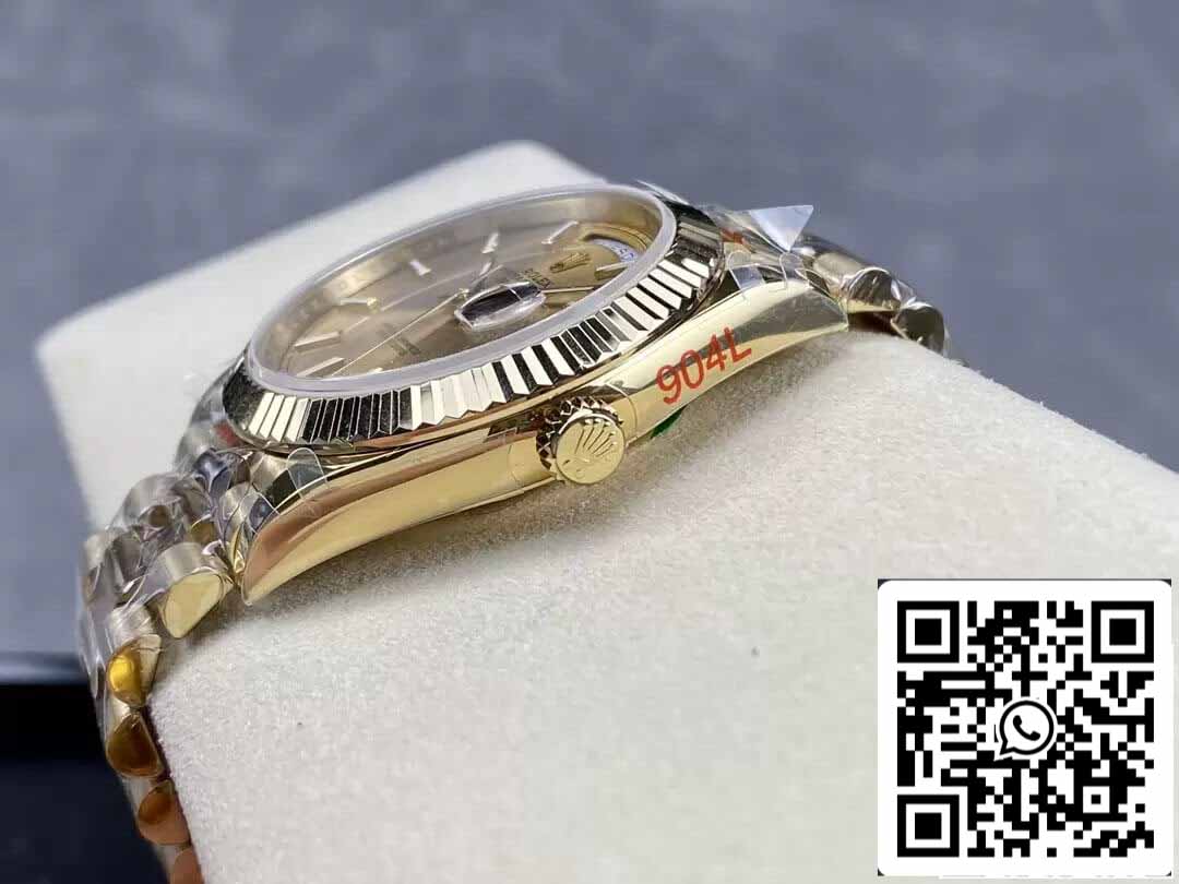 Rolex Day Date M228238-0003 1:1 Mejor edición GM Factory V2 Versión de contrapeso