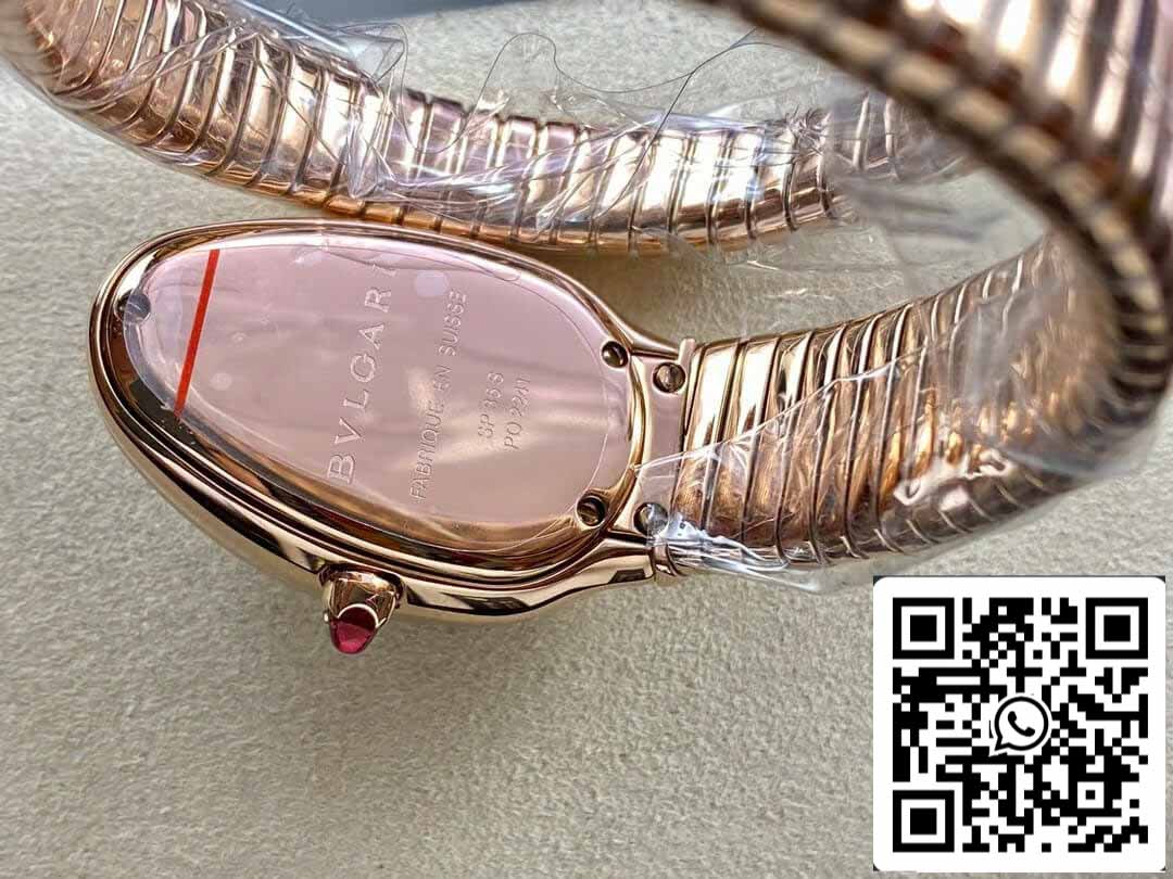 Bvlgari Serpenti 103003 1:1 Best Edition BV Factory in oro rosa