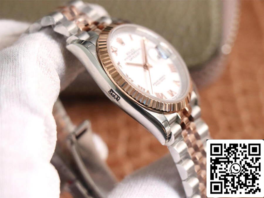 Rolex Datejust M126231-0015 1:1 Best Edition EW Factory Quadrante bianco