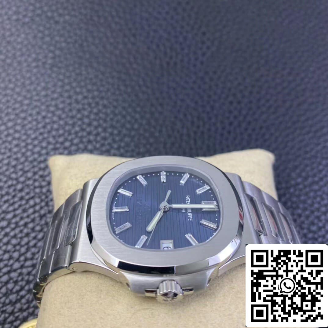 Patek Philippe Nautilus 5711/1P 40° Anniversario 1:1 Migliore Edizione PPF Quadrante Blu di Fabbrica