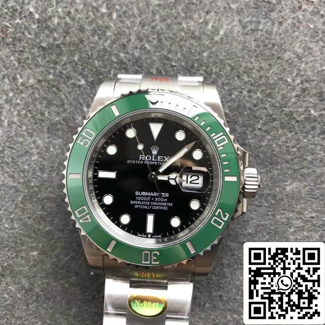 Rolex Submariner Date 41mm 126610LV 1:1 Best Edition NOOB Factory Green Bezel