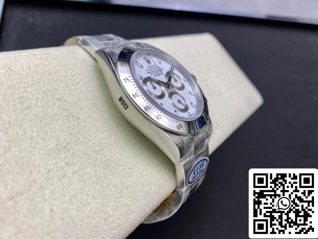 Rolex Cosmograph Daytona 116520LN 1:1 Best Edition Clean Factory quadrante bianco