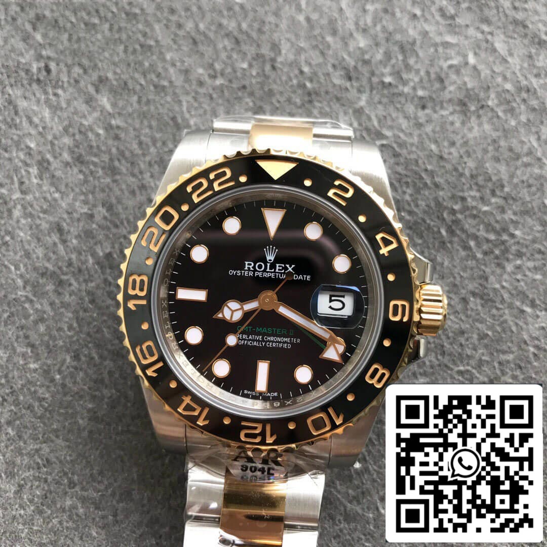 Rolex GMT Master II 116713-LN-78203 1:1 Best Edition AR Factory quadrante nero