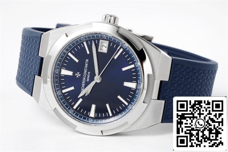 Vacheron Constantin Overseas 4500V 1:1 Mejor edición PPF Factory Correa de caucho azul