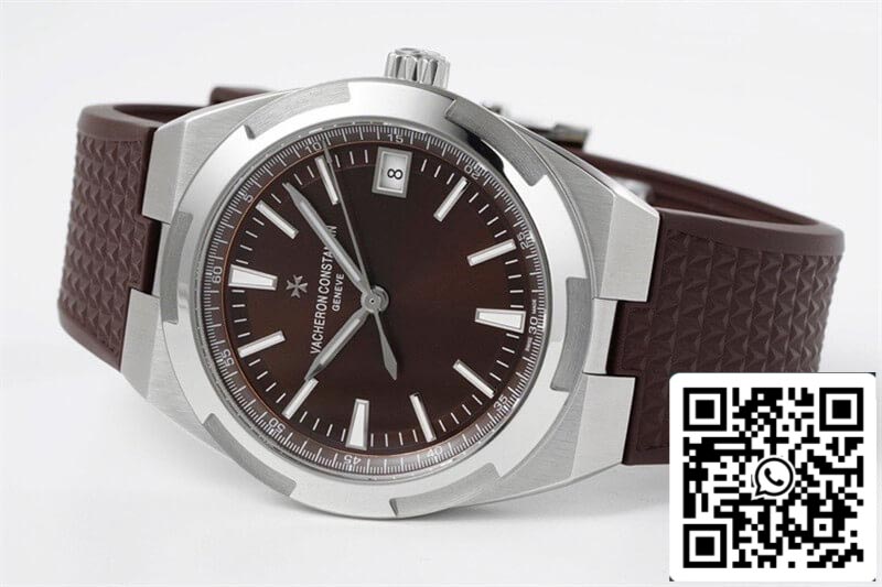 Vacheron Constantin Overseas 4500V 1:1 Best Edition PPF Factory Brown Rubber Strap