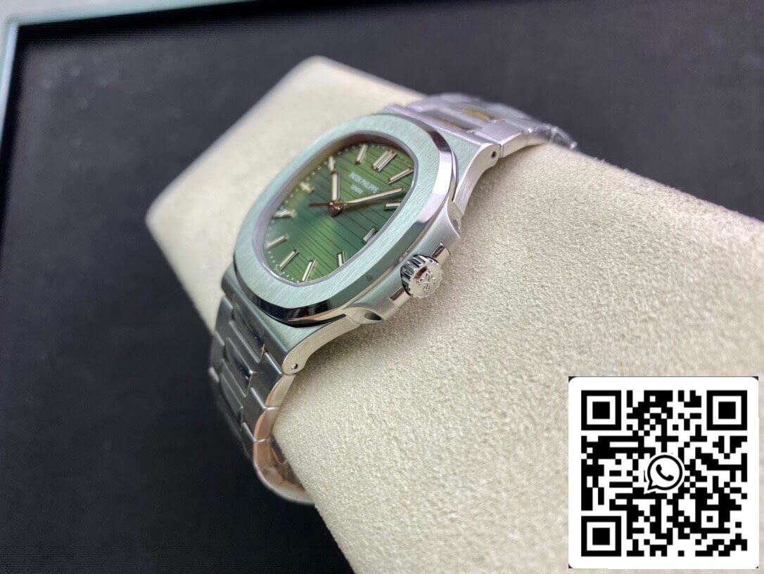 Patek Philippe Nautilus 5711/1A 1:1 Mejor Edición PPF Factory Esfera Verde Oliva