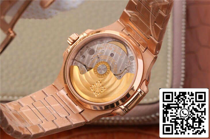 Patek Philippe Nautilus Ladies 7118-1R-010 1:1 Best Edition PF Factory Oro rosa