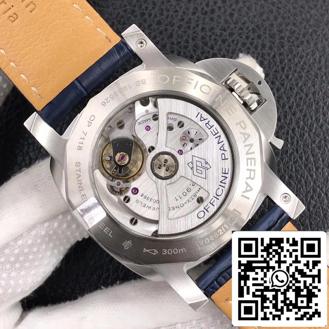 Panerai Luminor GMT PAM01033 1:1 Best Edition VS Factory Dark Blue Dial