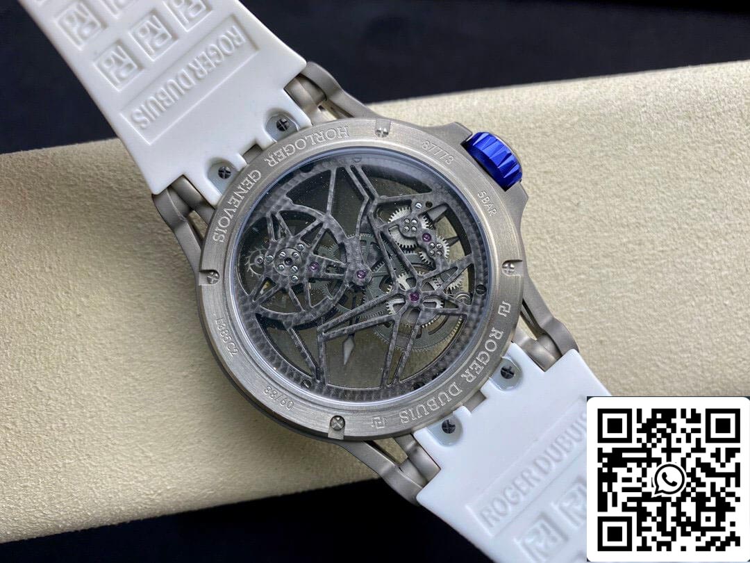 Roger Dubuis Excalibur RDDBEX0479 1:1 Best Edition BBR Factory Tourbillon Rubber Strap