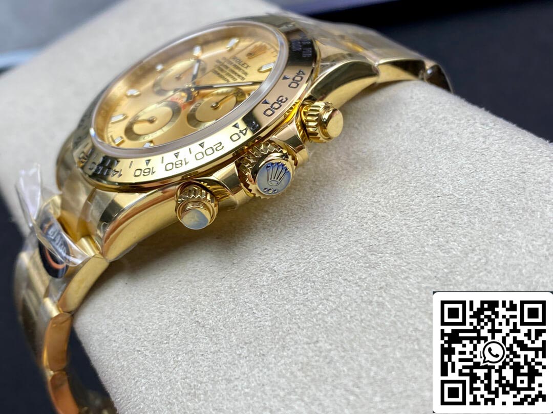 Rolex Daytona M116508-0003 1:1 Mejor edición BT Factory Gold Dial