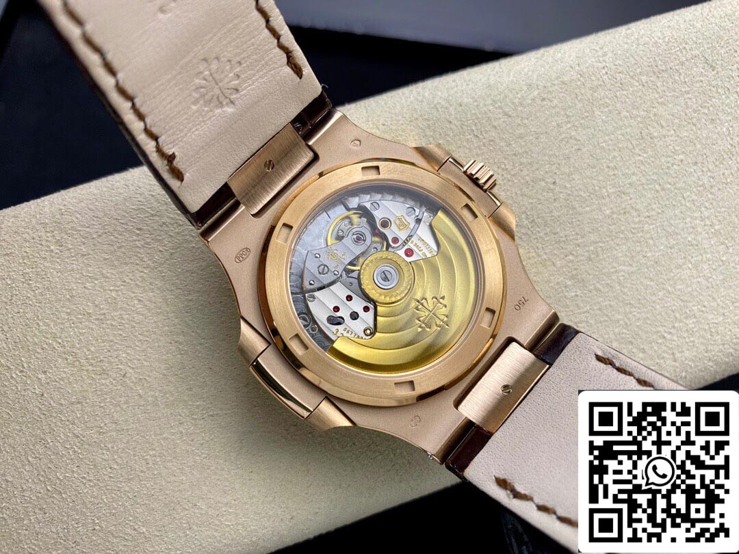 Patek Philippe Nautilus 5711R-001 1:1 Best Edition PPF Factory V4 quadrante marrone svizzero ETA324