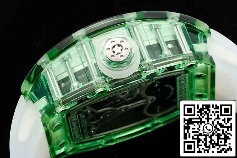 Richard Mille RM26-01 Tourbillon Migliore edizione 1: 1 Custodia trasparente verde fabbrica RM