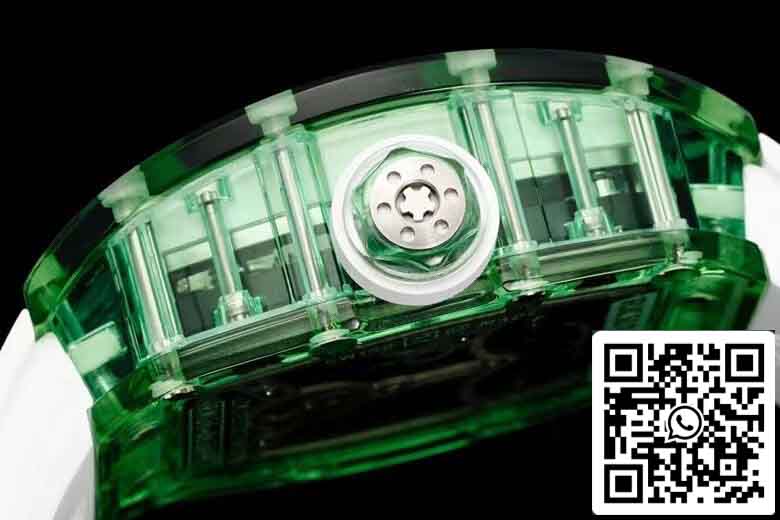 Richard Mille RM26-01 Tourbillon Miglior quadrante scheletrato verde fabbrica RM edizione 1: 1