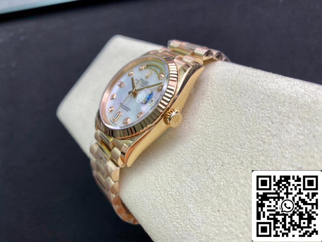 Rolex Day Date M128235-0029 1:1 Best Edition EW Factory in oro rosa