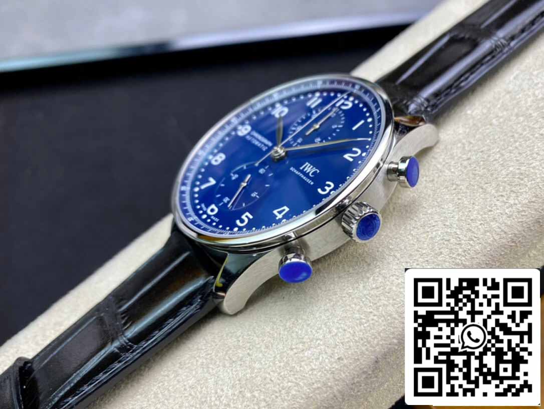 IWC Portugieser IW371601 1:1 Best Edition ZF Factory quadrante blu