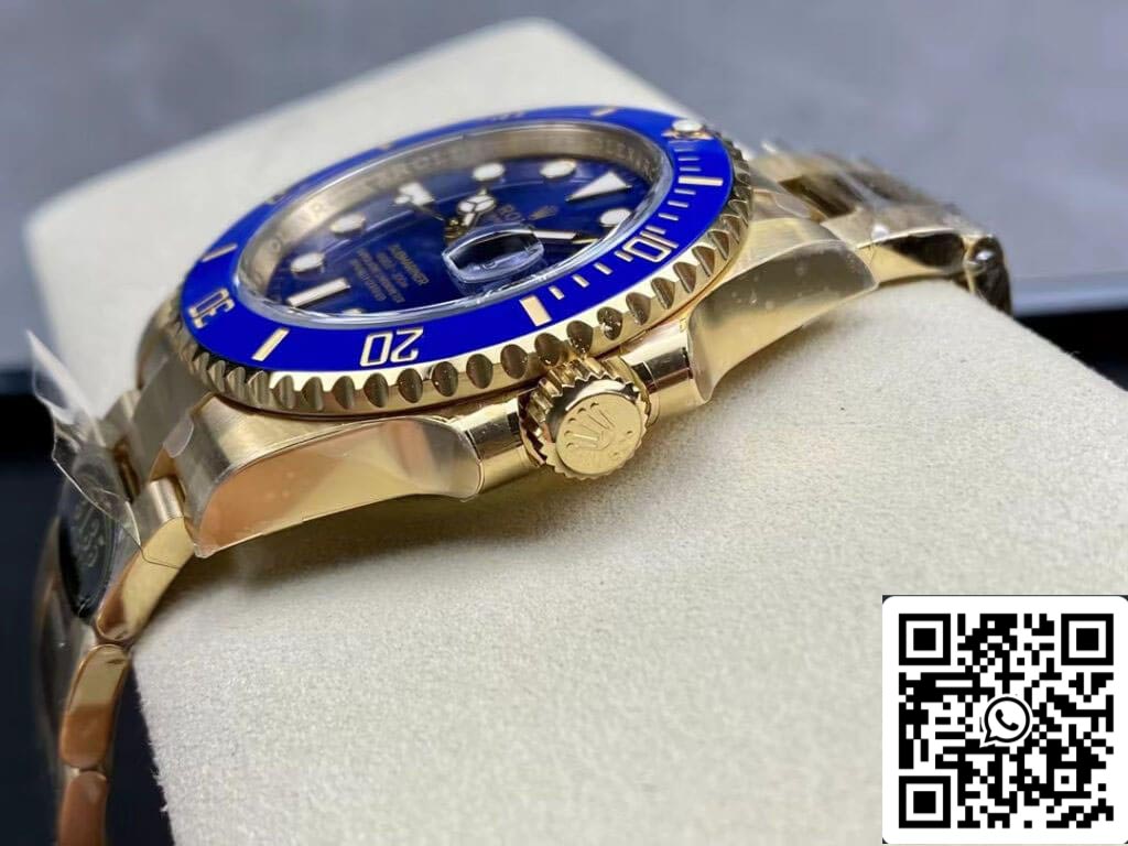 Rolex Submariner M116618LB-0003 1:1 Best Edition Quadrante blu fabbrica pulita