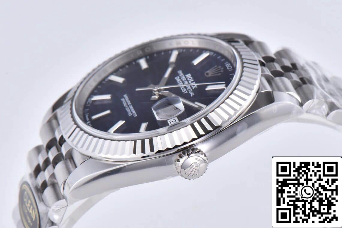 Rolex Datejust M126234-0049 36MM 1:1 Best Edition Quadrante blu fabbrica pulita