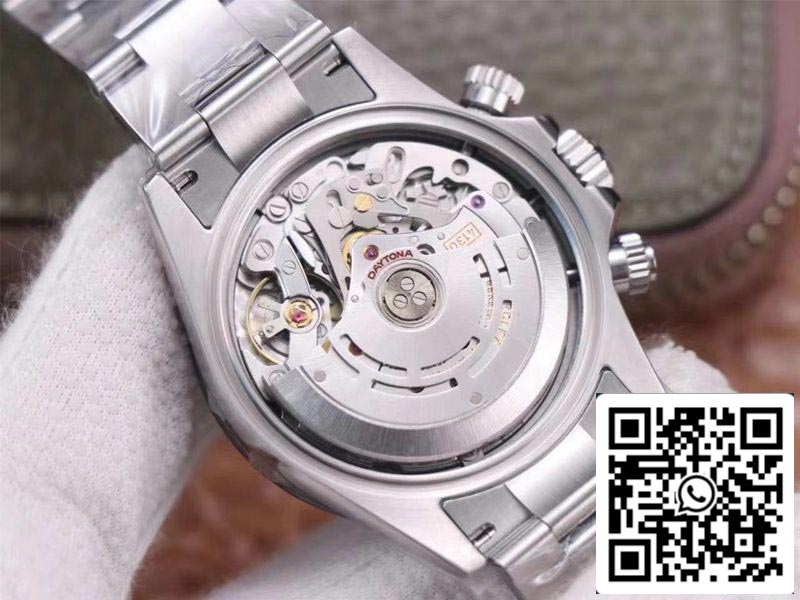 Rolex Cosmograph Daytona M116500LN-0001 1:1 Best Edition Noob Factory White Dial Swiss ETA4130