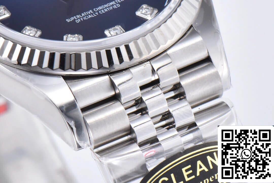 Rolex Datejust M26234-0037 36MM 1:1 Best Edition Quadrante con diamanti di fabbrica pulita