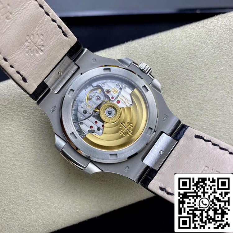 Patek Philippe Nautilus 5711G-001 1:1 Mejor Edición 3K Esfera Gris de Fábrica