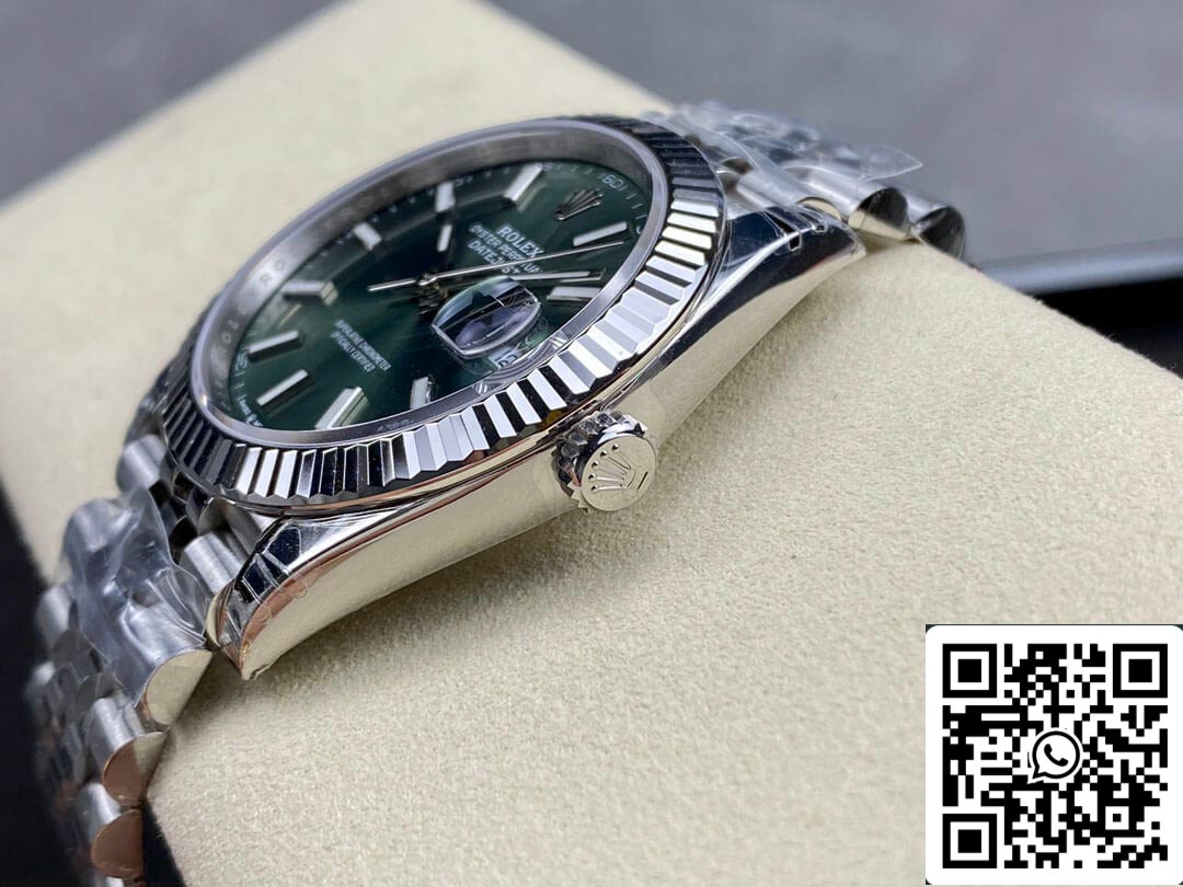 Rolex Datejust M126334-0027 1:1 Mejor Edición VS Acero Inoxidable de Fábrica