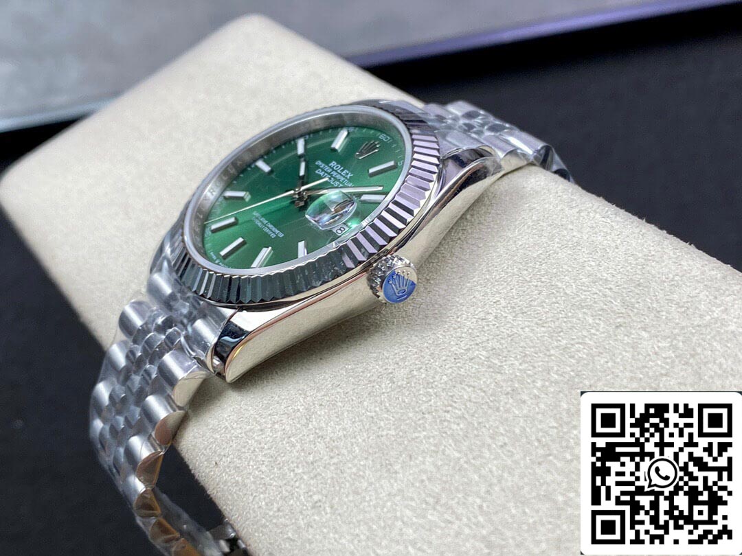 Rolex Datejust M126334-0028 41MM 1:1 Mejor Edición EW Factory Esfera Verde