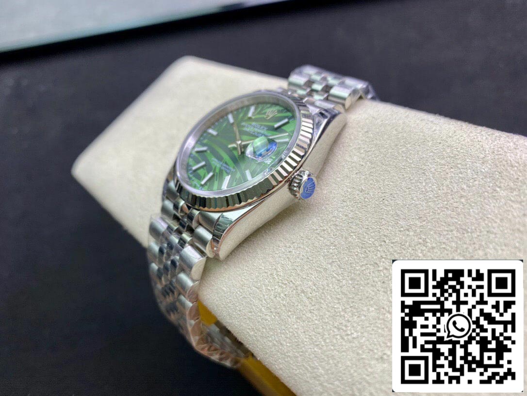 Rolex Datejust M126234-0047 1:1 Best Edition EW Factory quadrante verde oliva